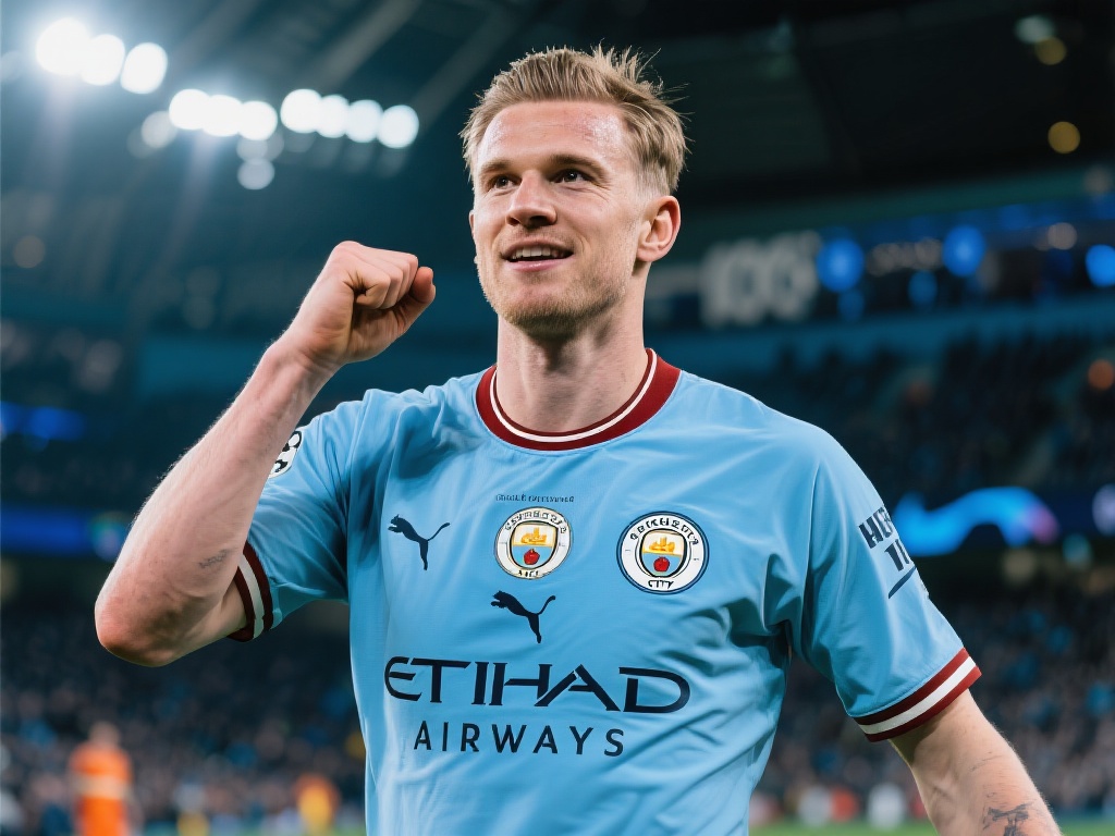 德布劳内十年曼城传奇：106球147助攻加冕欧冠