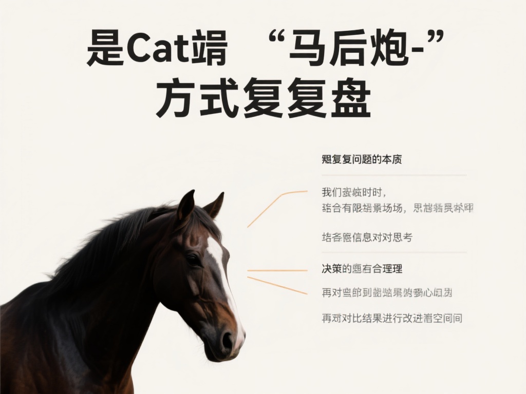 因此，Cat提到的“马后炮”式复盘之所以